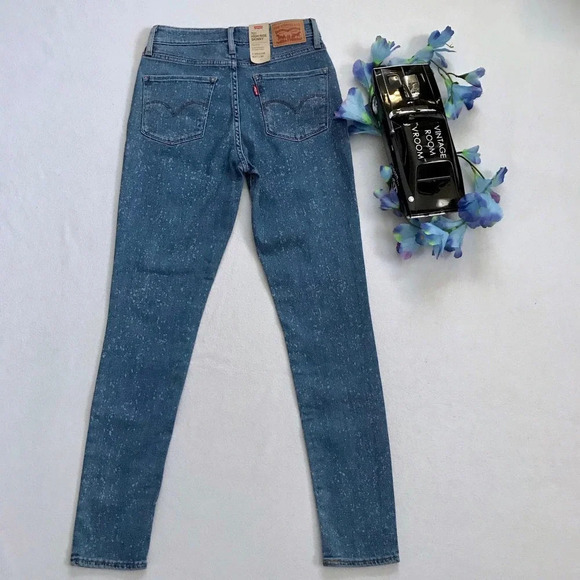 Levi's NWT 721 High Rise Skinny Jeans Women 4/27 - Picture 5 of 12